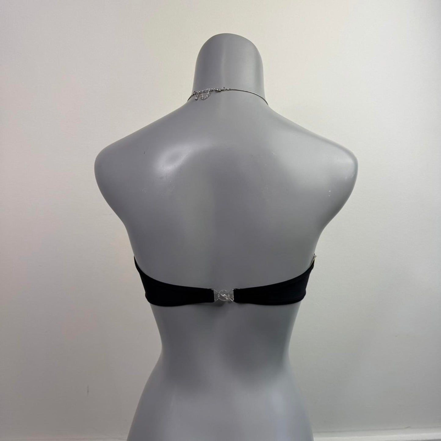 Y2K vintage strapless aztec pattern bandeau bikini top