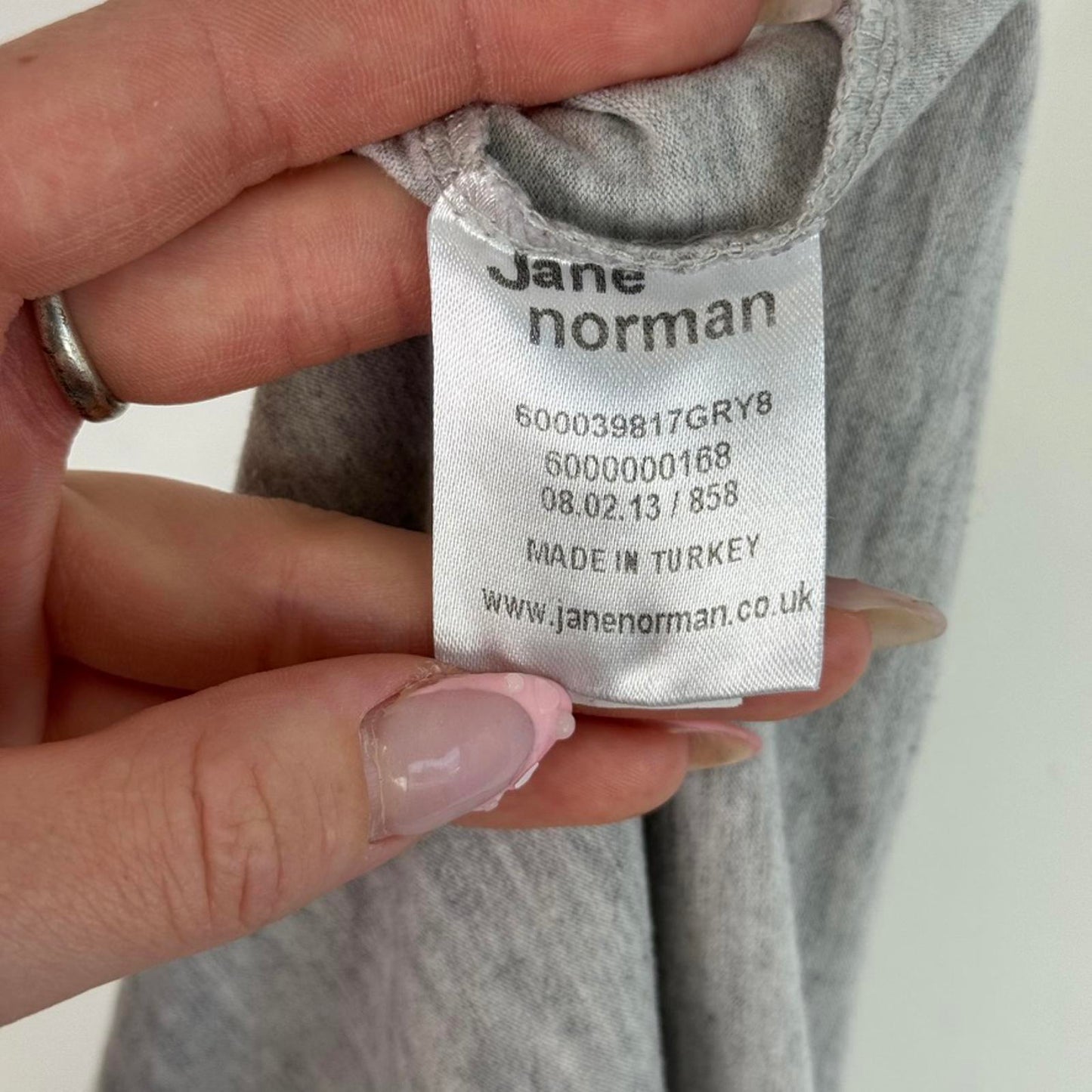 Jane Norman cami top ruched bust floral mesh embroidery