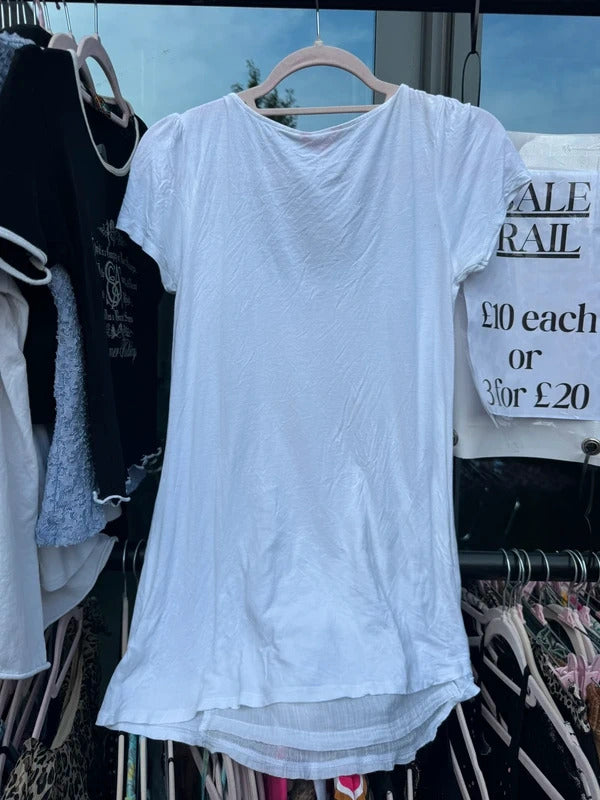 Y2K vintage studded embellished boho long short sleeve top