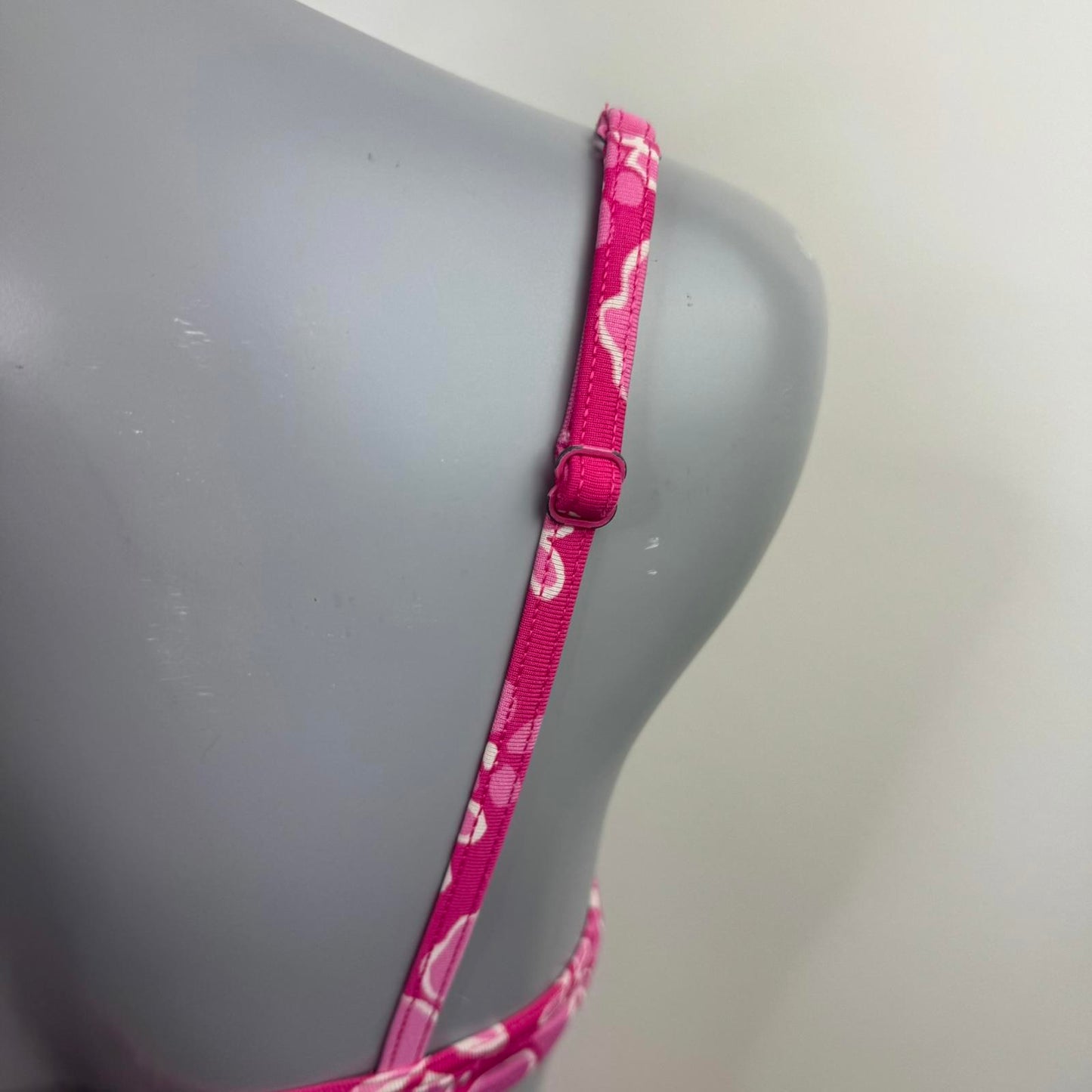 Y2K vintage floral matching bikini set