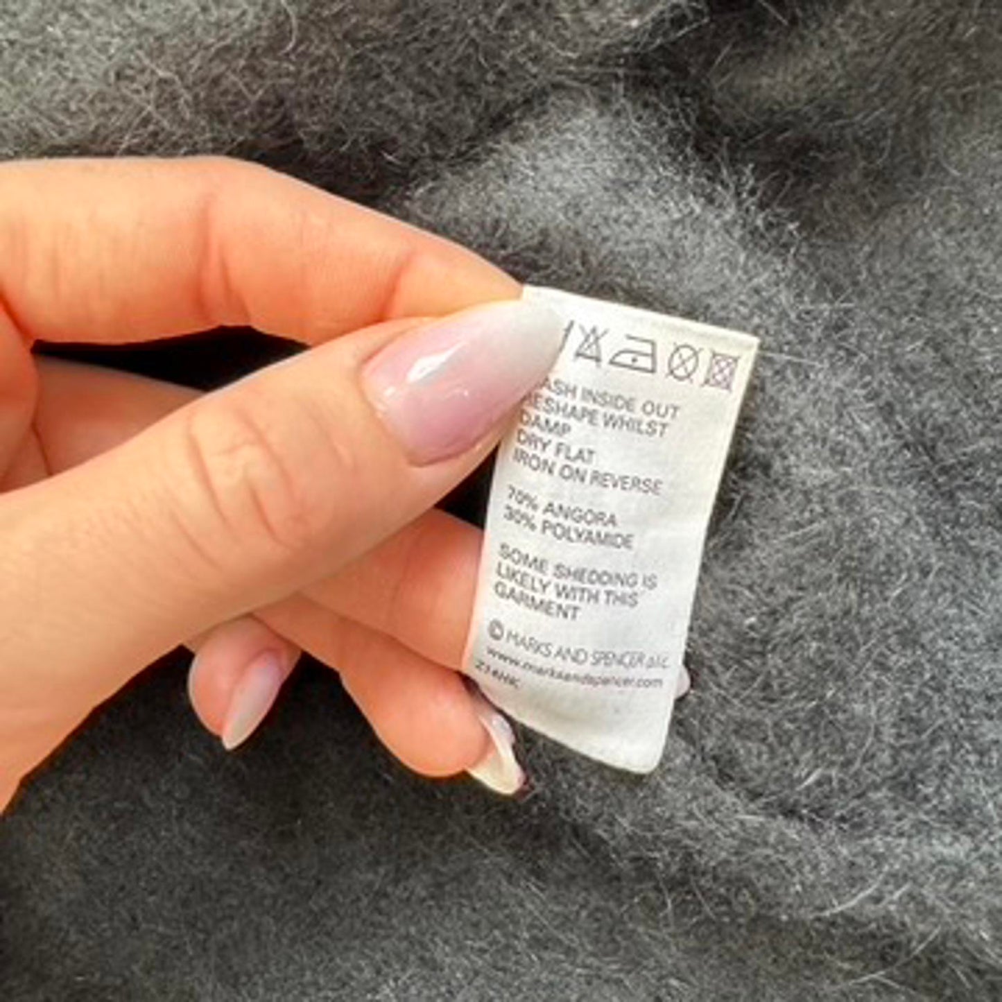 Y2K vintage angora blend cropped cardigan half sleeve button cape