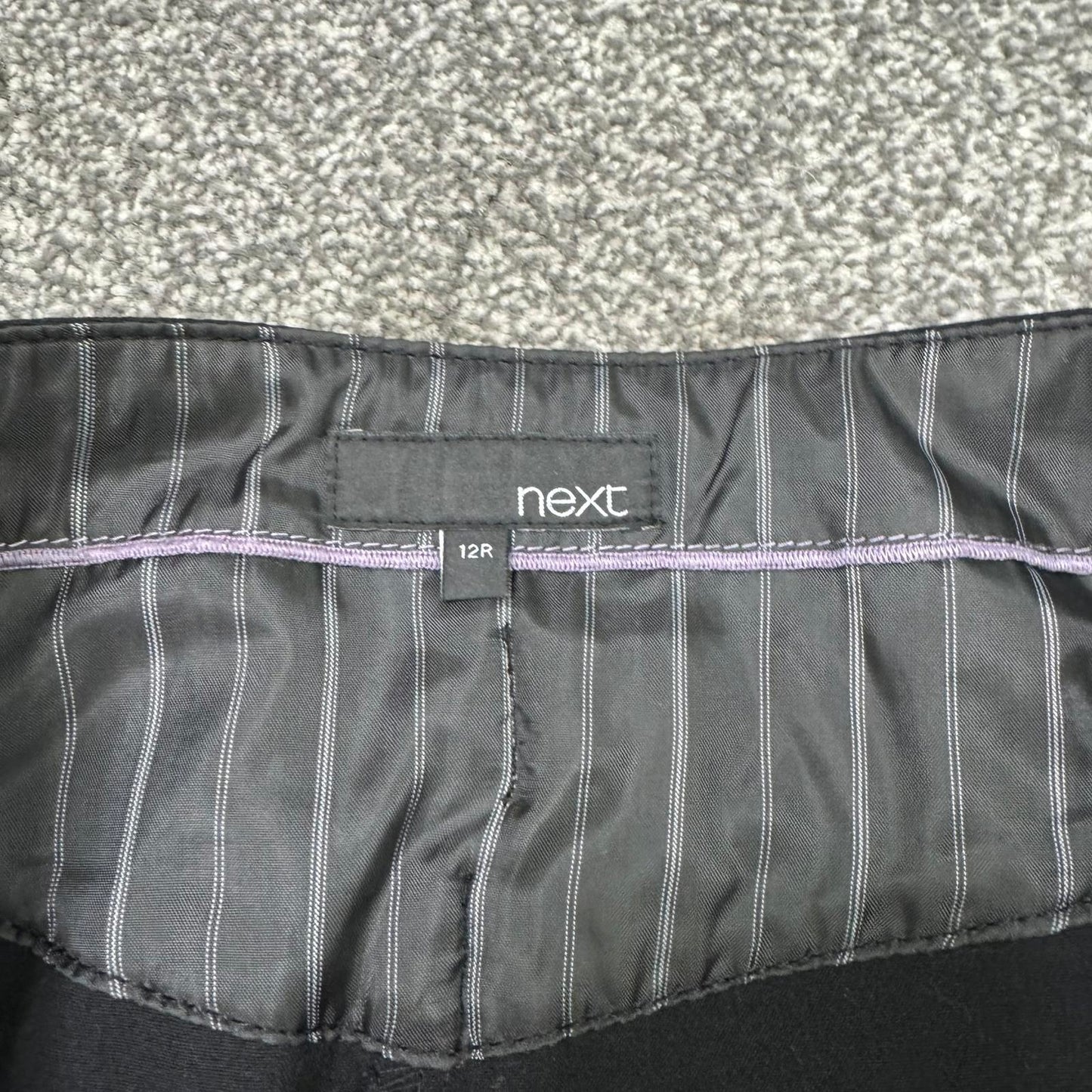 Y2K vintage mid rise tailored trousers popper buttons side pocket wide bootleg