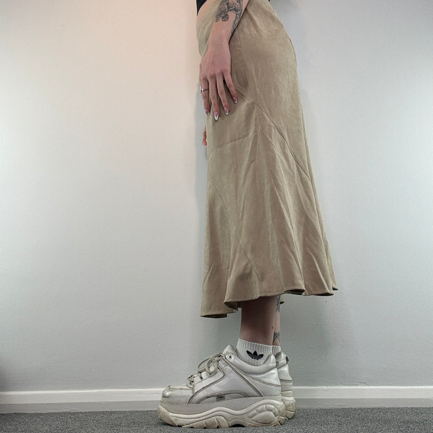 Y2K floaty maxi skirt