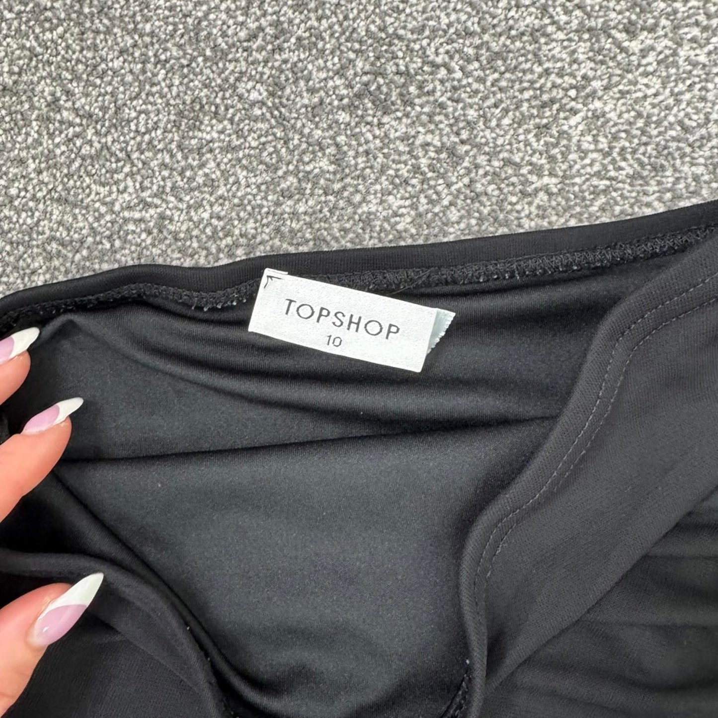 Y2K vintage Topshop strapless mesh ruched midi dress asymmetrical party ruffle