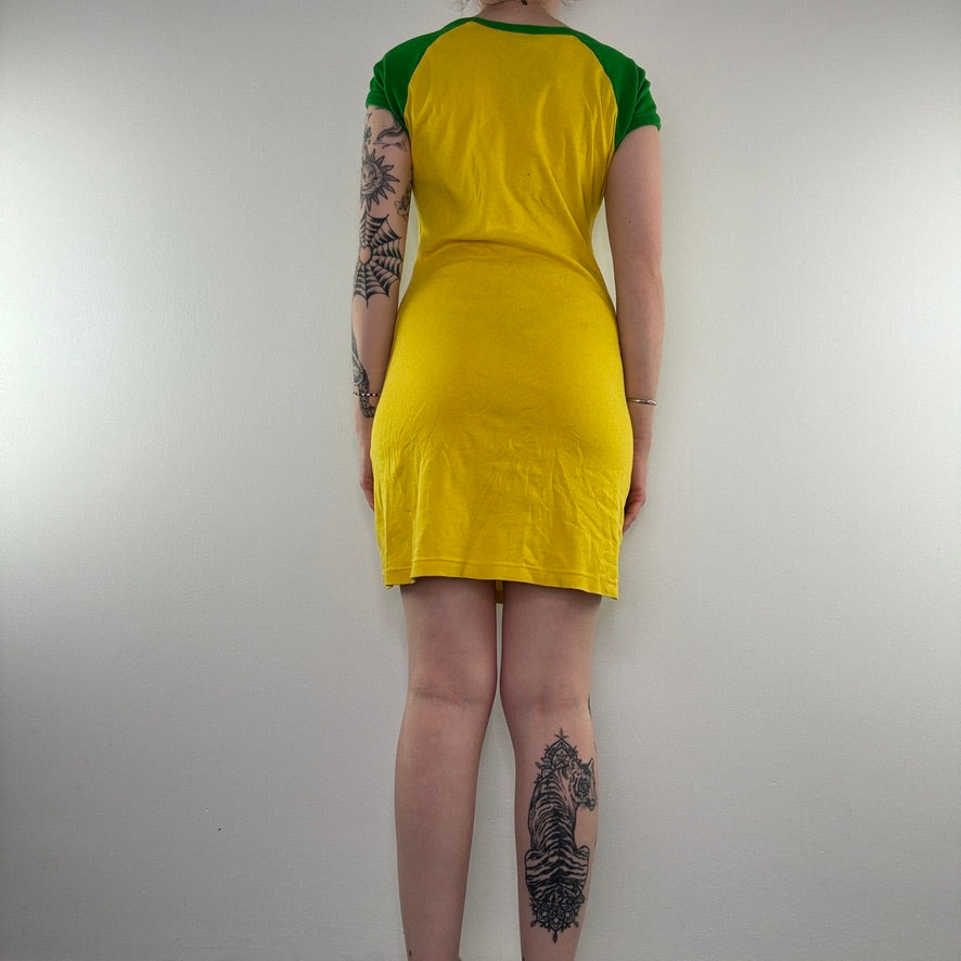 Y2K vintage Jamaica mini dress