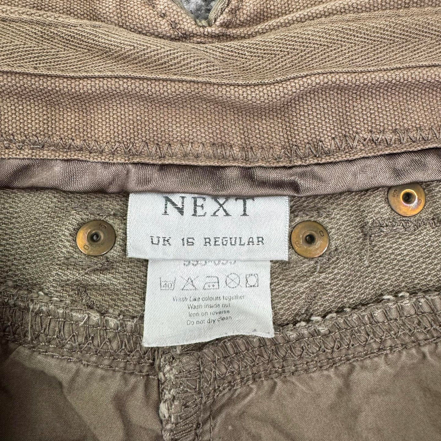 Y2K vintage low rise cargo trousers baggy utility pockets zippers wide leg