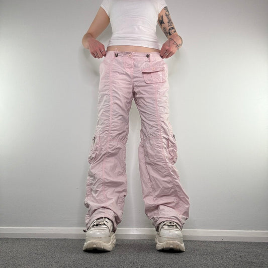 Y2K vintage low rise baggy cargo pants trousers