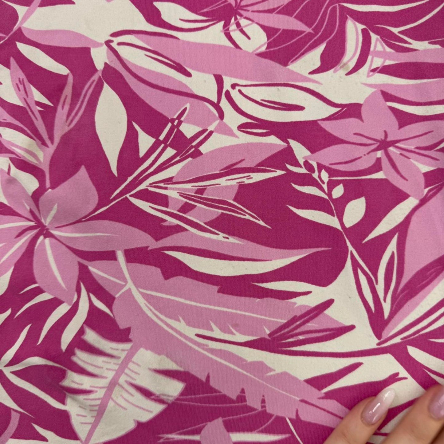 Y2K vintage Jane Norman mini dress palm tree fitted bows white pink