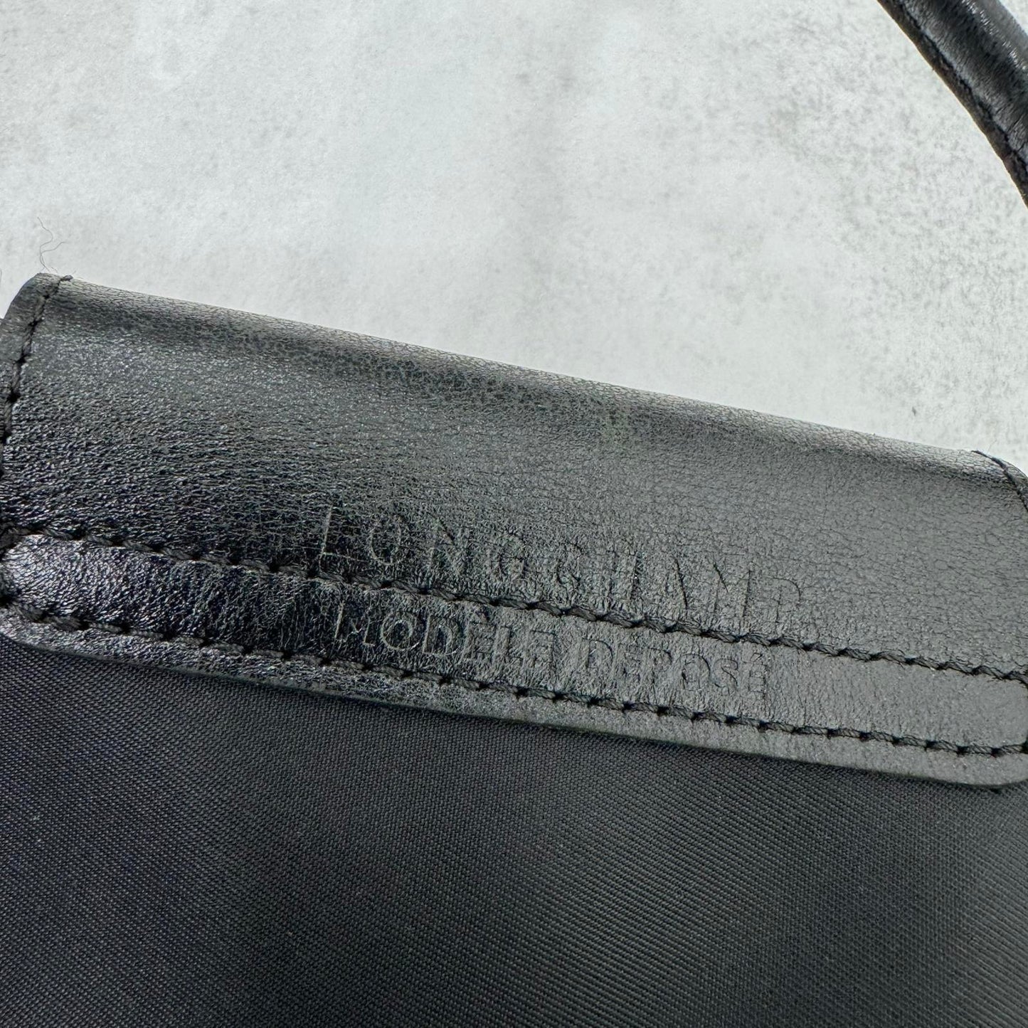 Longchamp Le Pliage bag small mini black