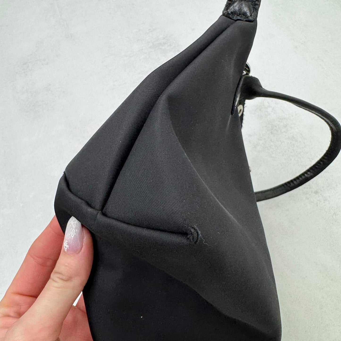 Longchamp Le Pliage bag small mini black