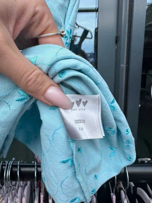 Y2K vintage Per Una camo top bow ruched