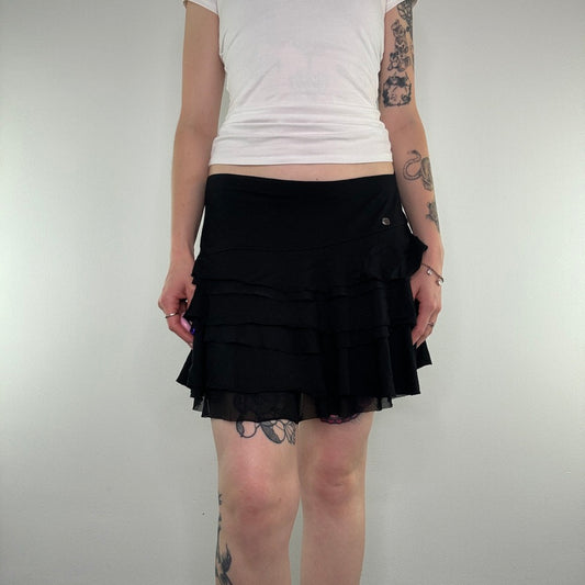 Y2K vintage Ted Baker low rise frilly rara mini skirt