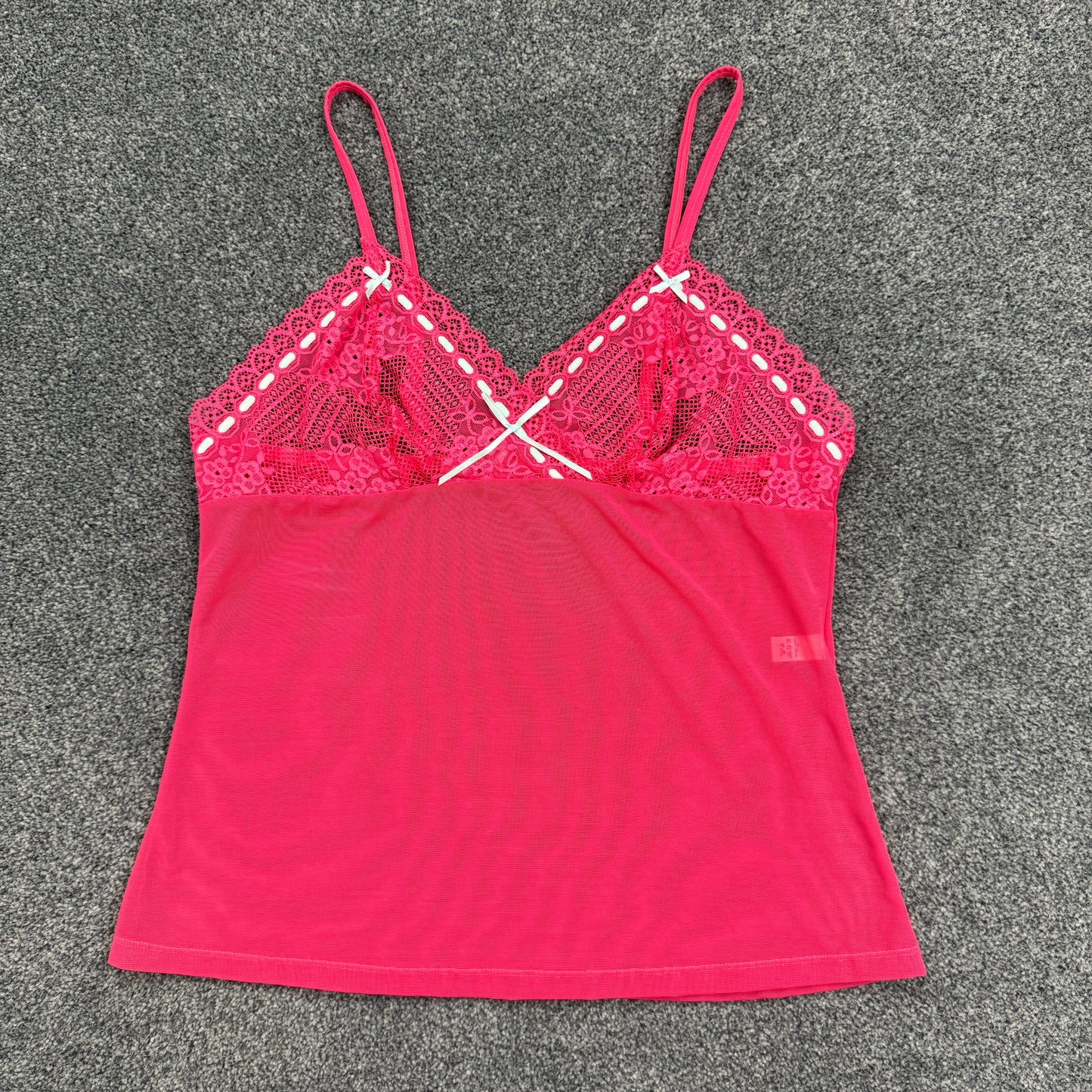 Y2K mesh cami top