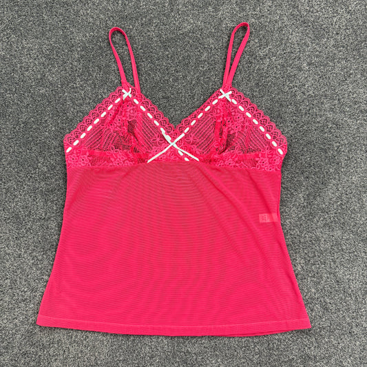 Y2K mesh cami top