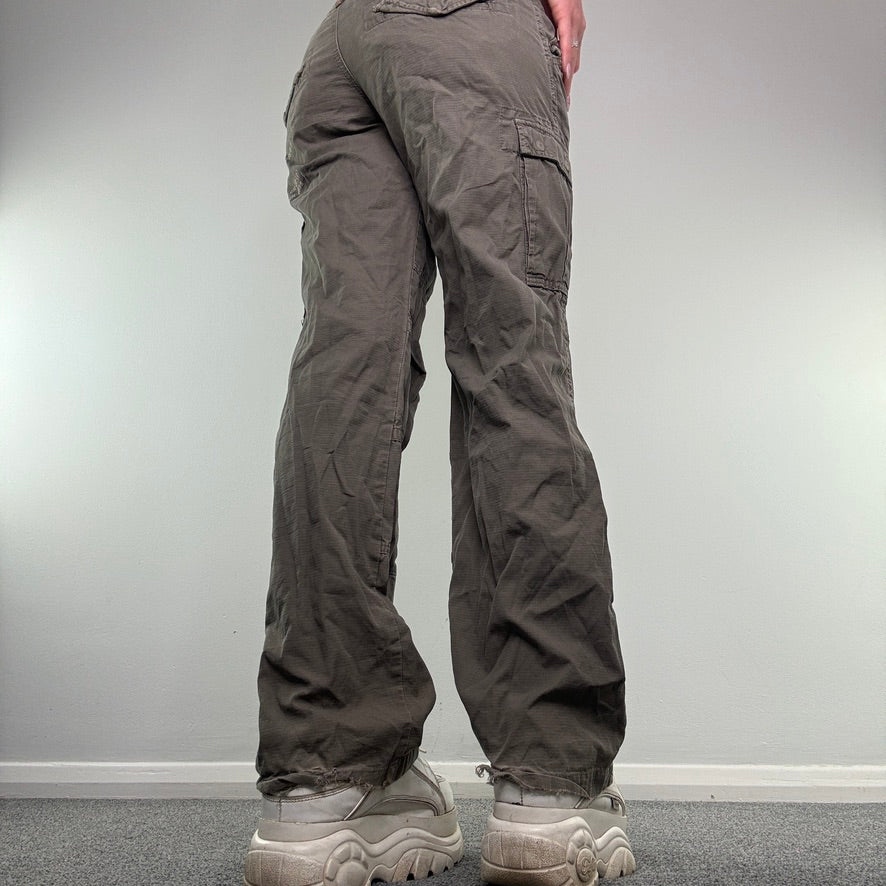 Y2K Grey Bench cargo trousers