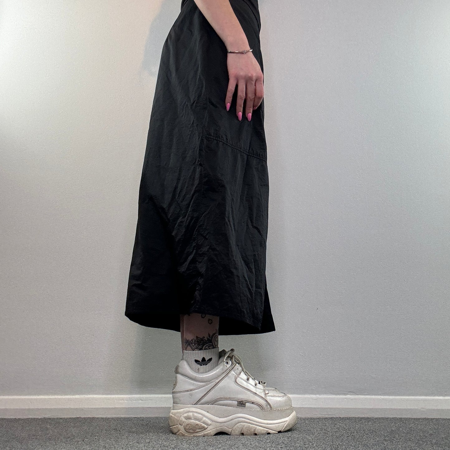 Y2K cargo maxi skirt