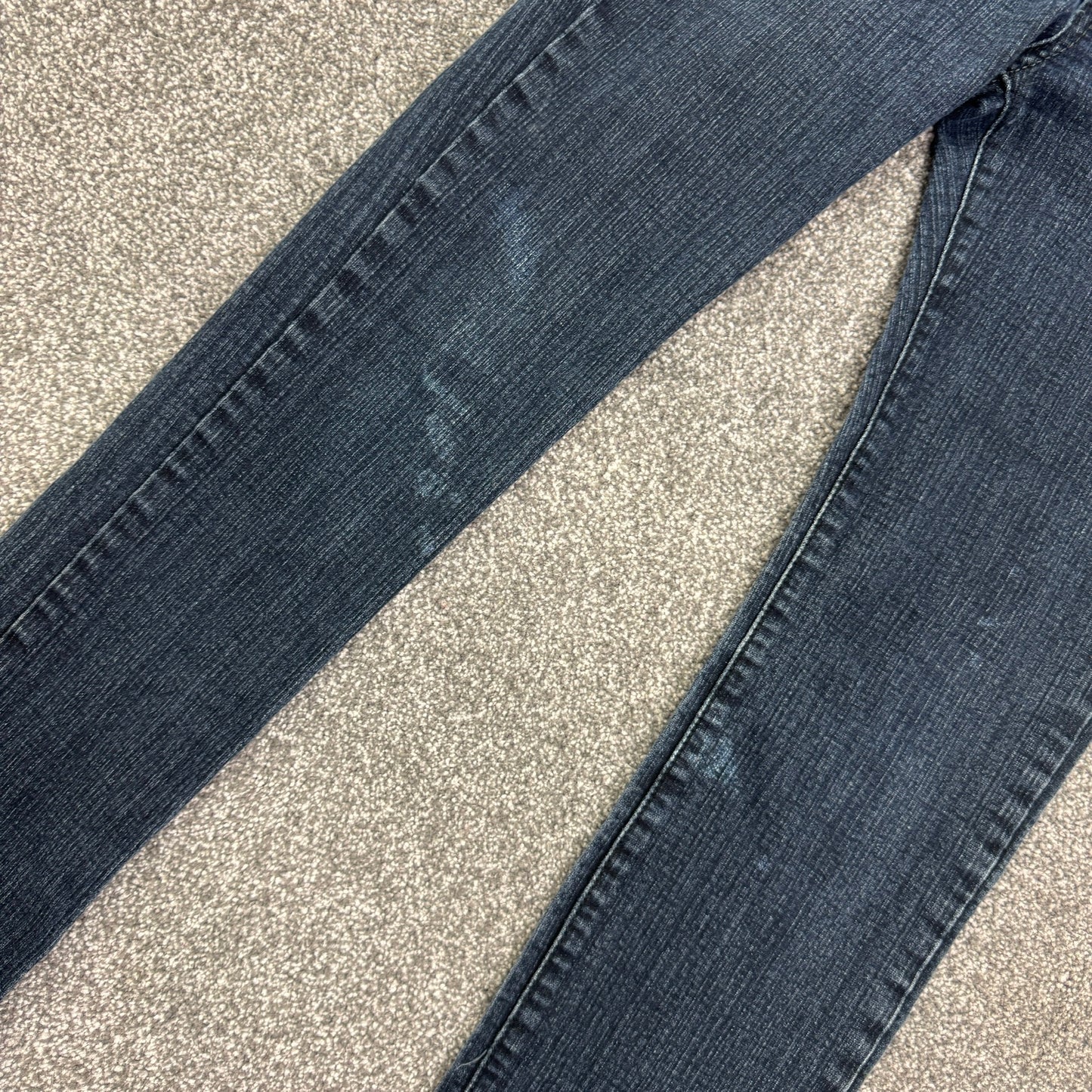 Y2K vintage Jane Norman low rise straight leg jeans rhinestone