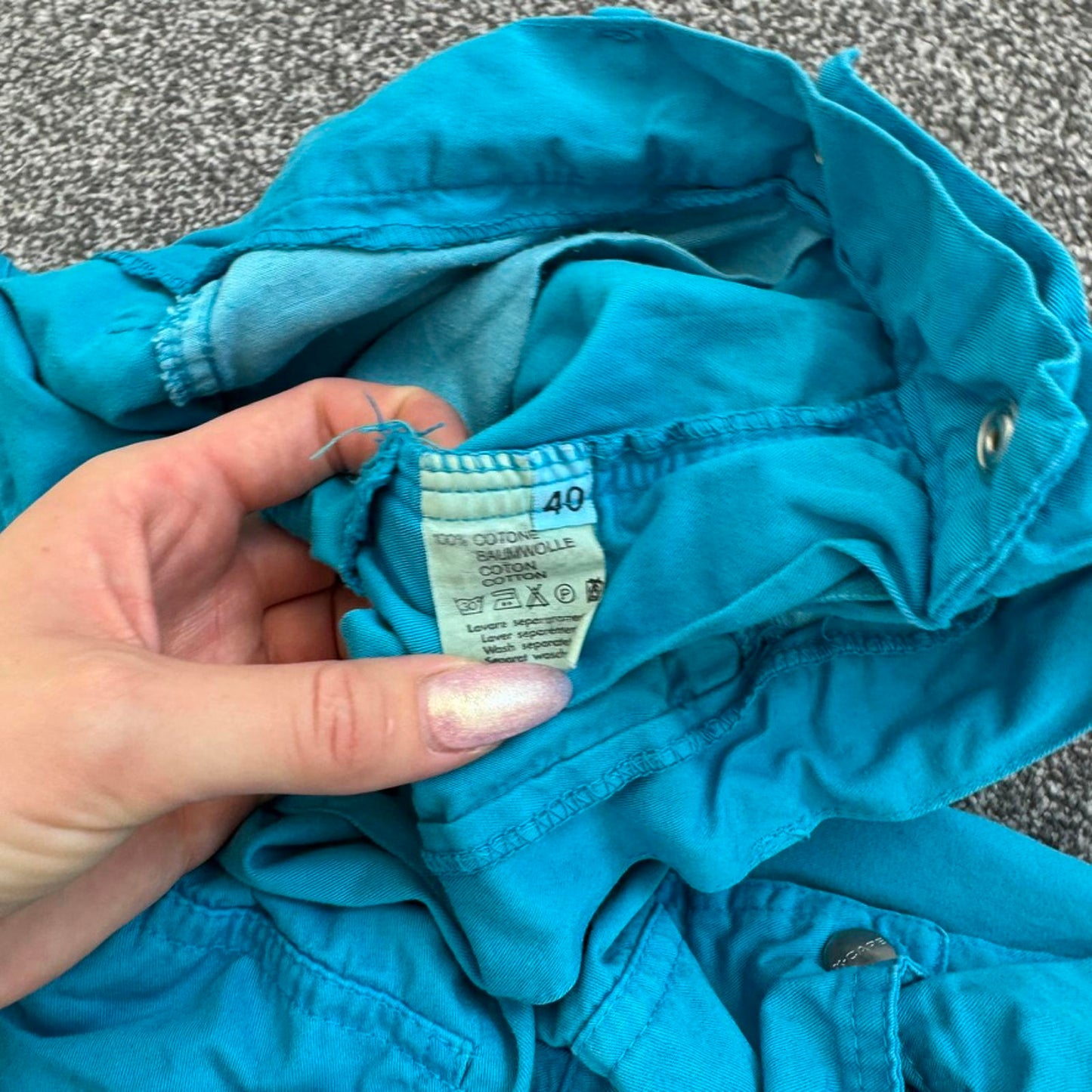 Y2K vintage low rise baggy cargo trousers utility parachute oversized