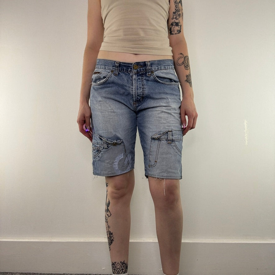 Y2K vintage Dolce & Gabbana denim shorts jorts