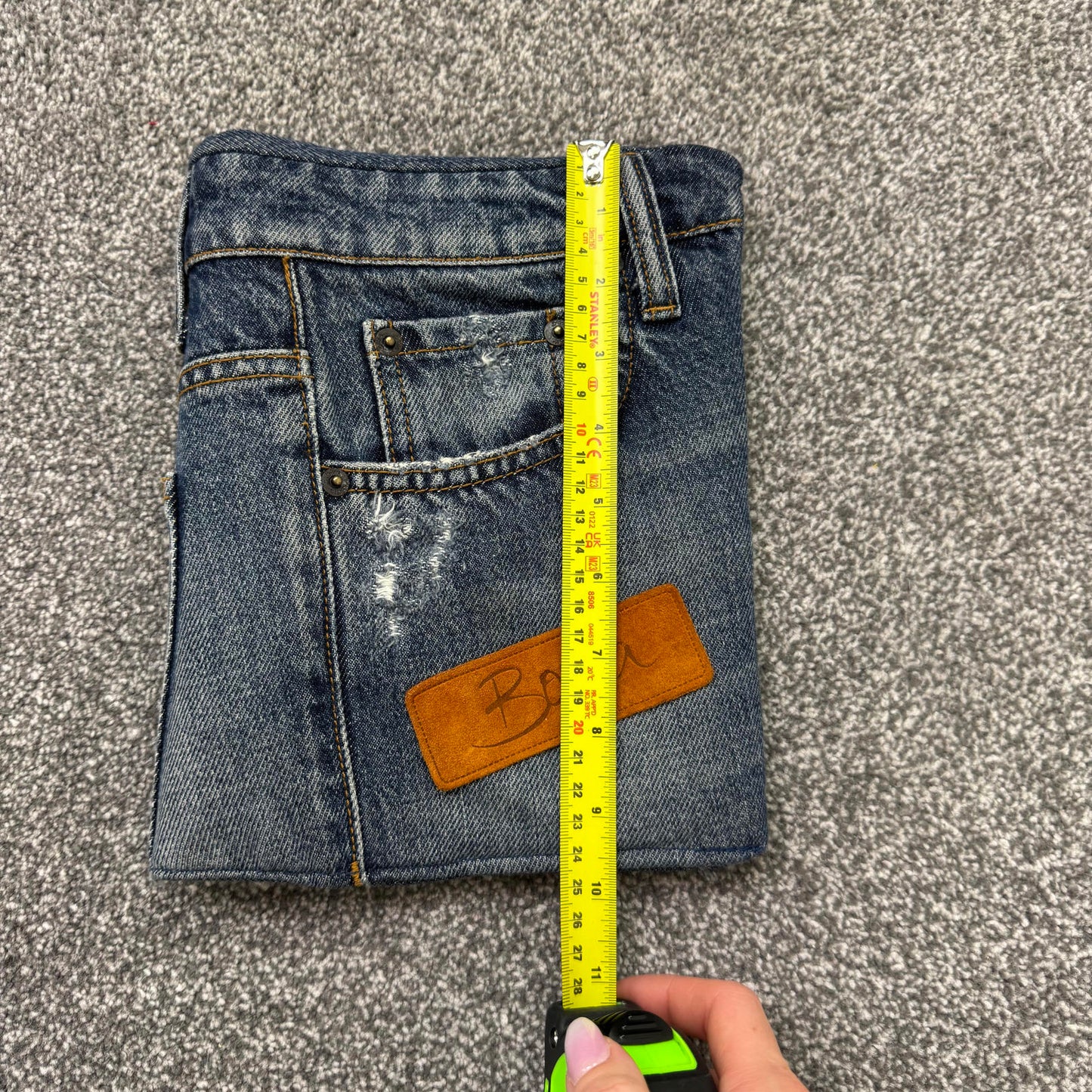 Y2K vintage A5 denim binder notebook notepad college work uni school