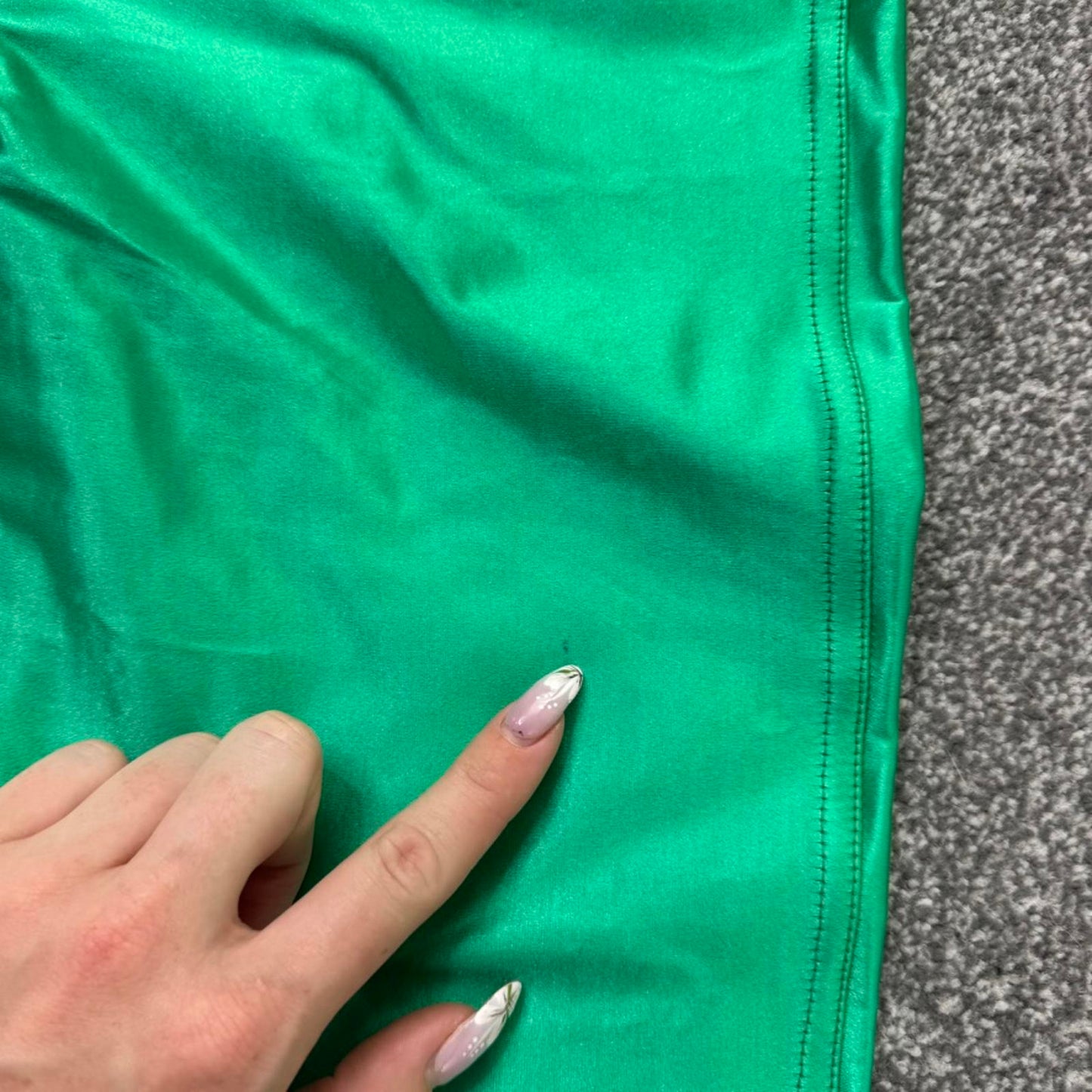 True vintage Peter Golding disco pants trousers stretchy satin shiny