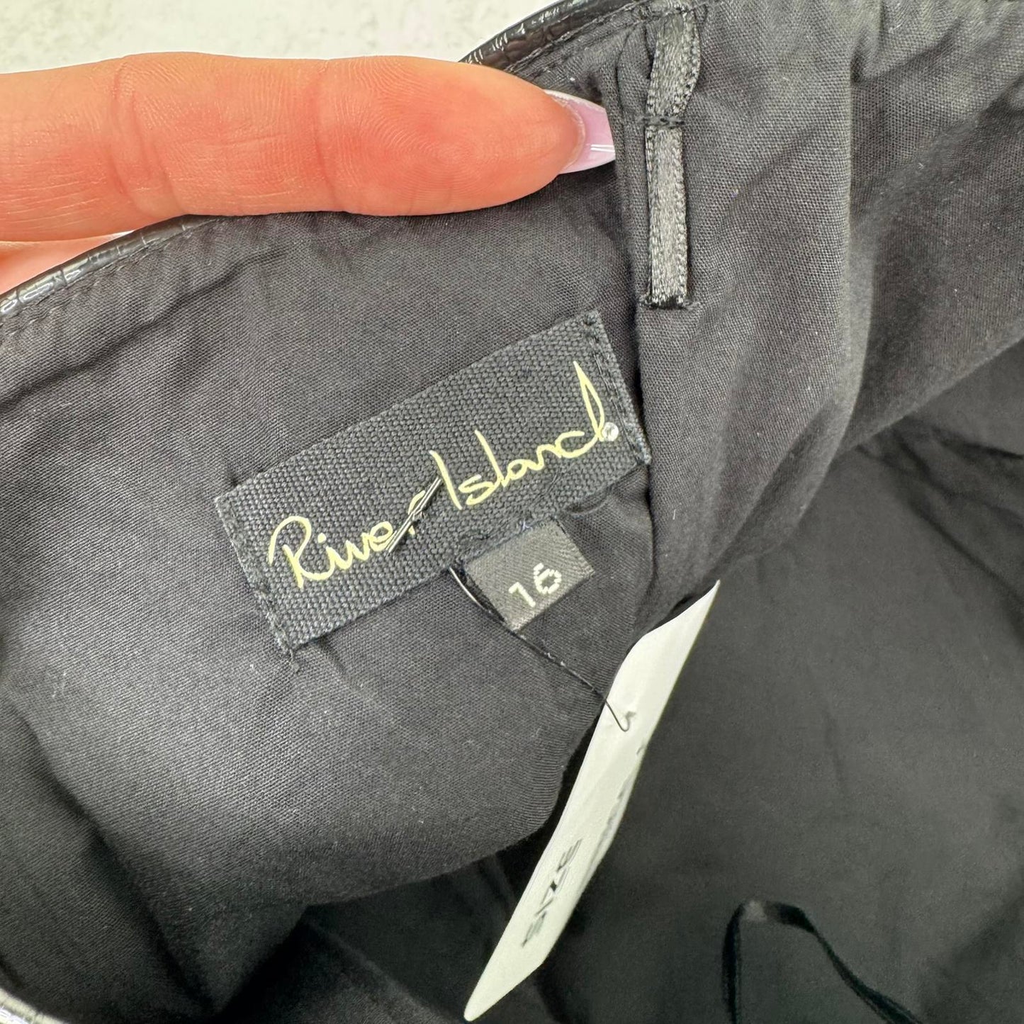 Y2K vintage houndstooth bustier top bow strapless fitted black gold