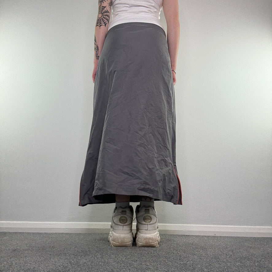 Y2K cargo maxi skirt