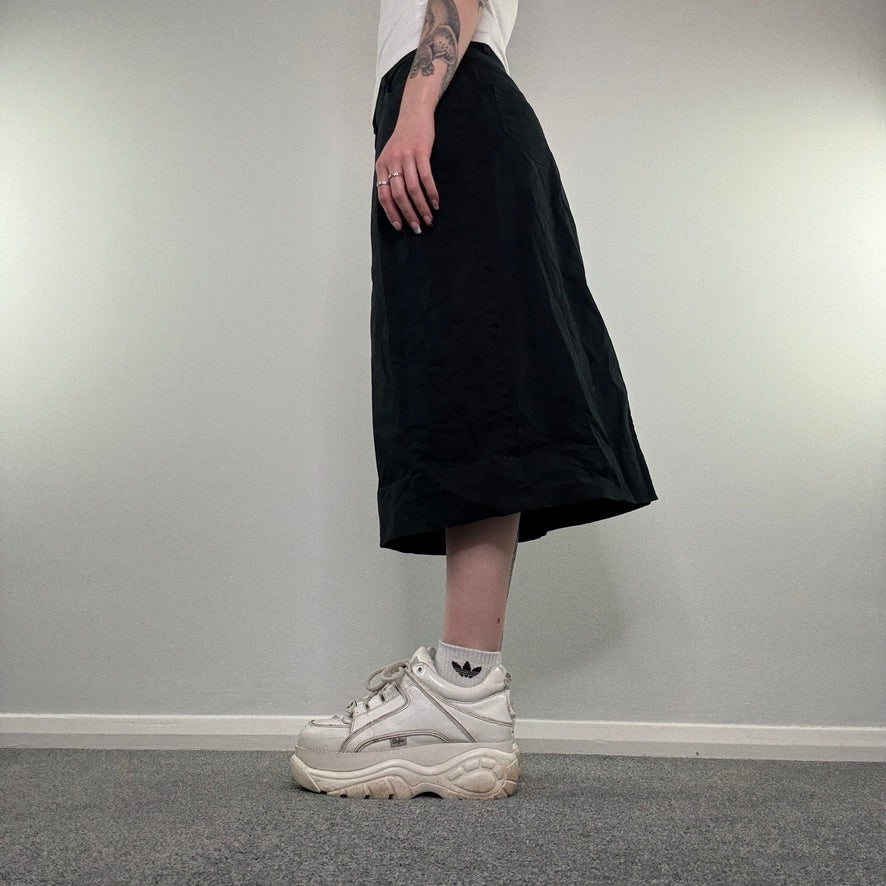 Y2K soft touch midi skirt