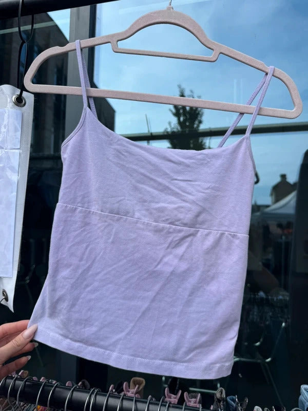 Y2K vintage  lilac cami top