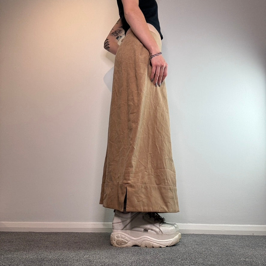 Y2K soft feel maxi skirt