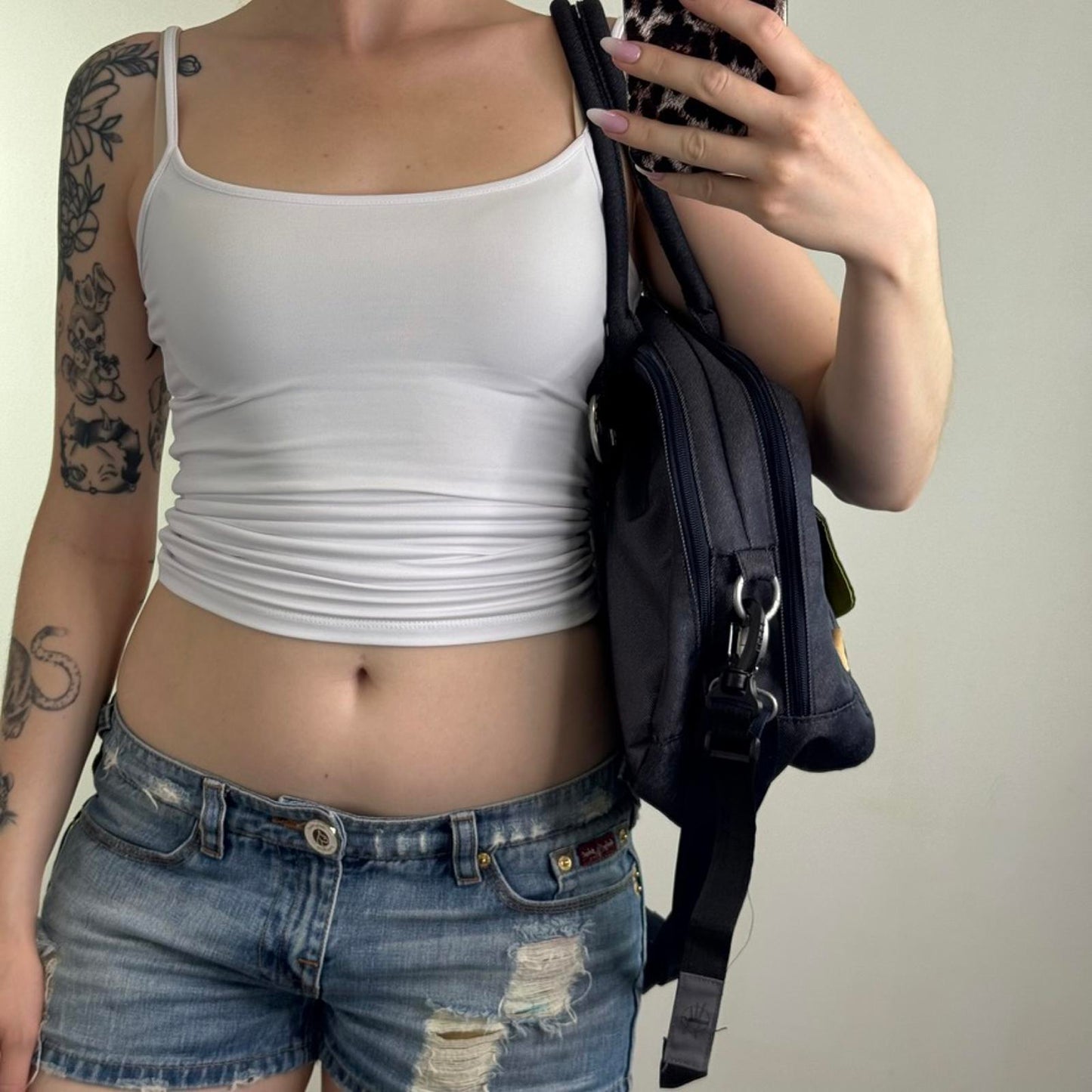 Large denim shoulder bag baby changing crossbody duffle nappy/ diaper bag