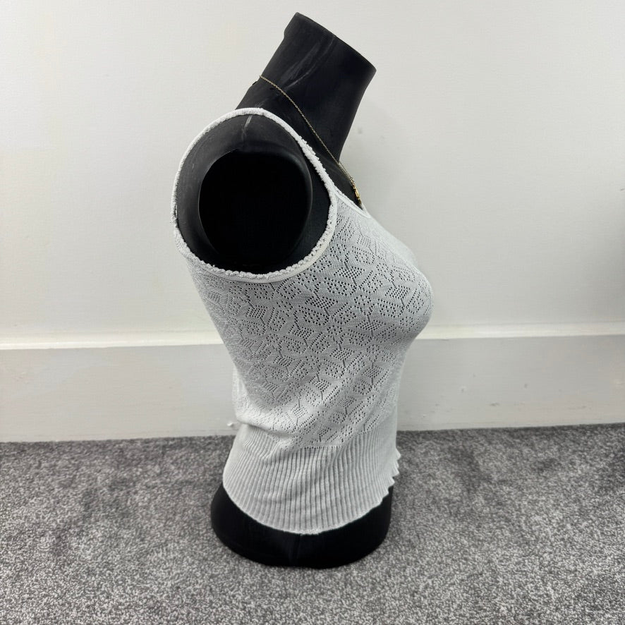 Y2K vintage fine knit cami top