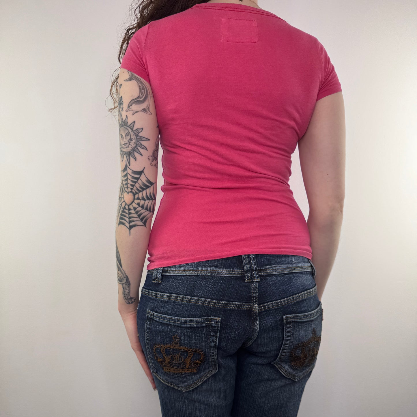 Y2K vintage Abercrombie & Fitch fitted top