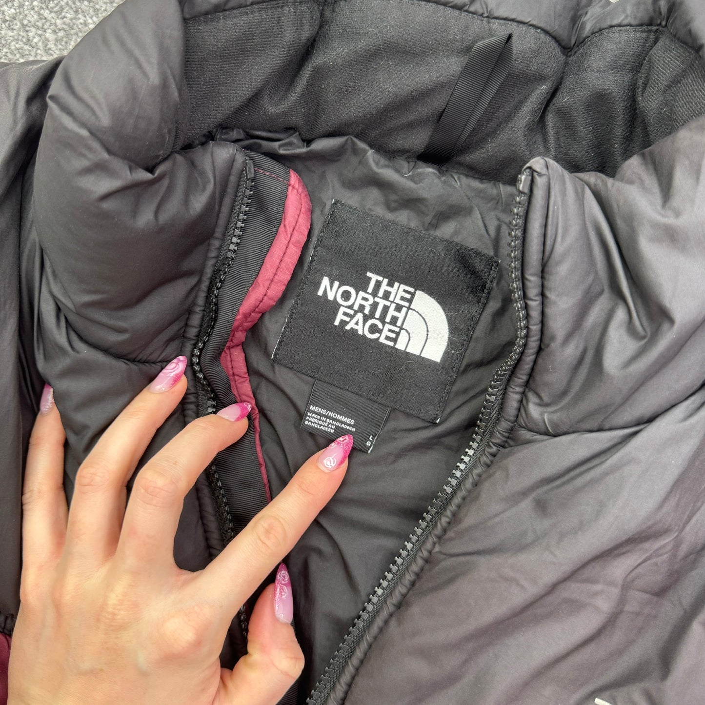 The North Face puffer jacket