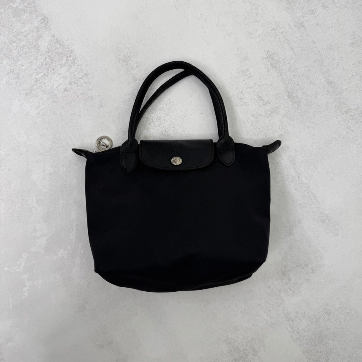 Longchamp Le Pliage bag small mini black