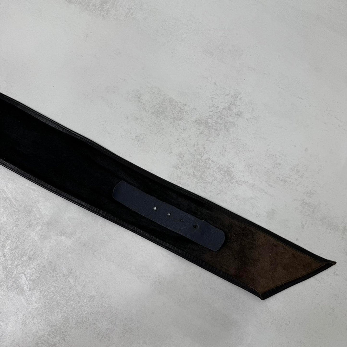 Y2K vintage genuine leather belt chunky gold charm buckle boho 90s oversized