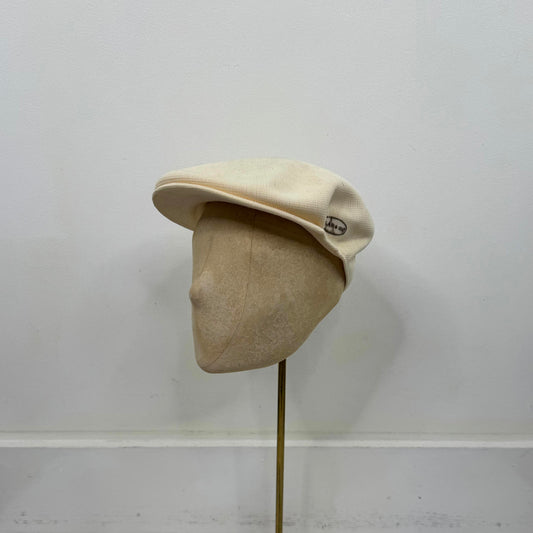 90s Y2K vintage Kangol cap beret unisex cream