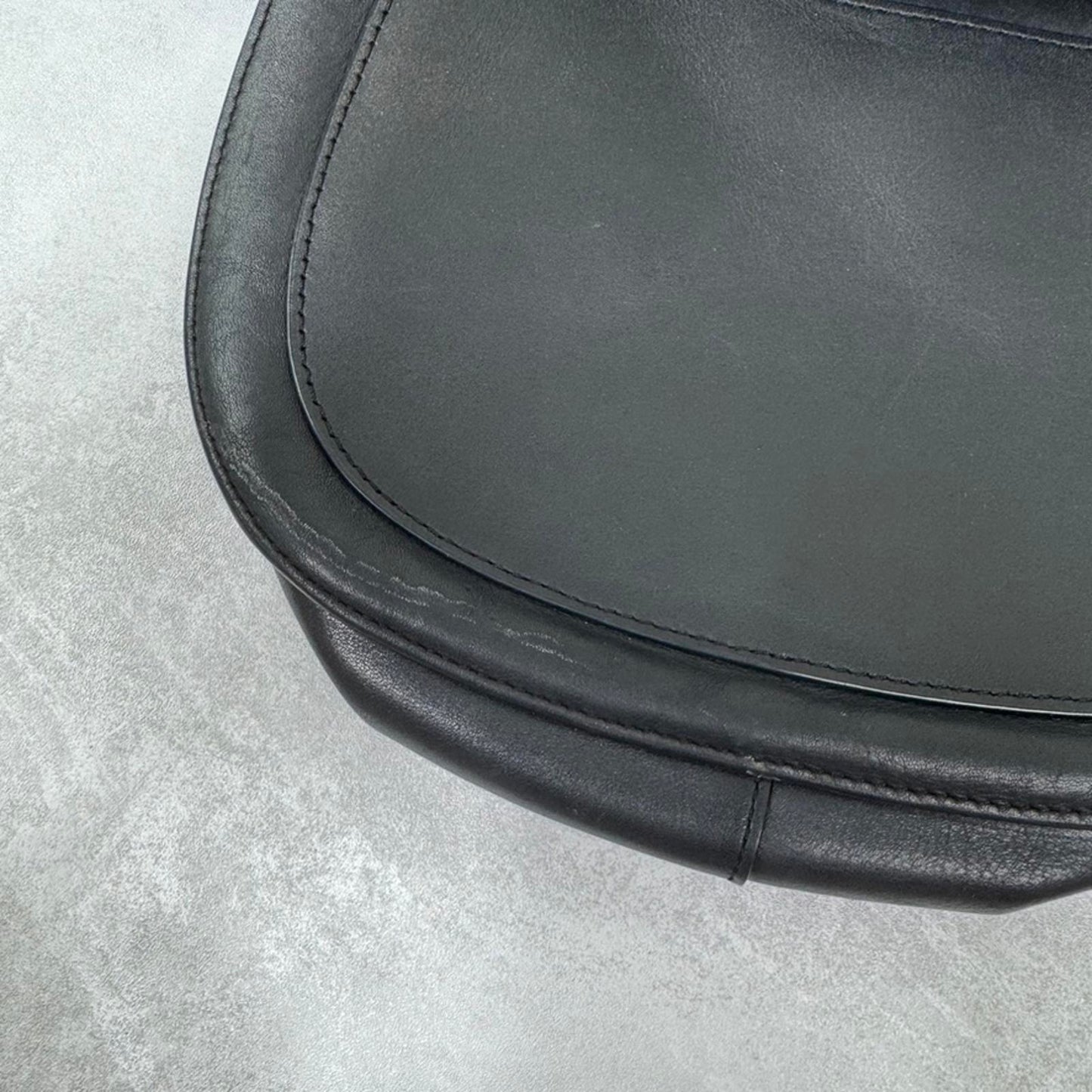 AllSaints Captain Darcy crossbody bag genuine leather circle small canvas zipper