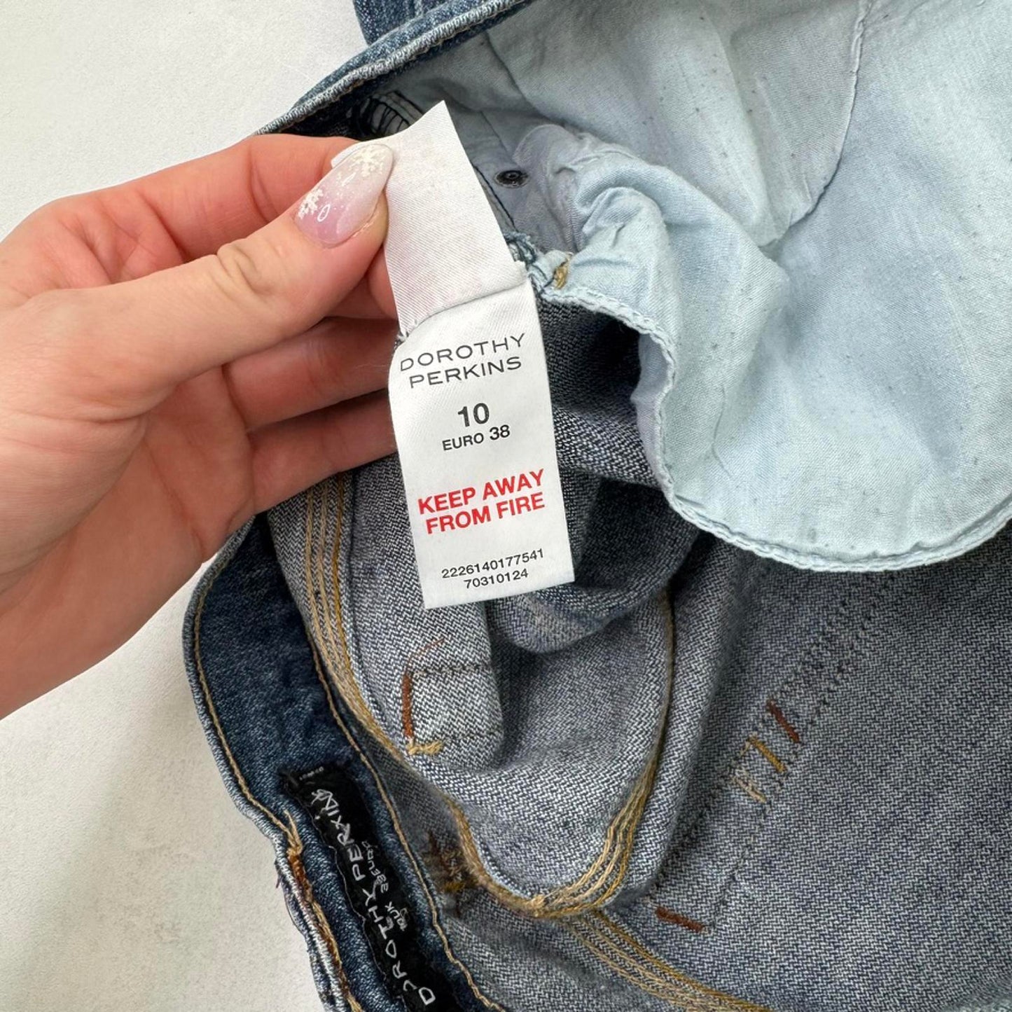 Y2K vintage bootcut denim jeans mid rise stretchy faded mid blue wash