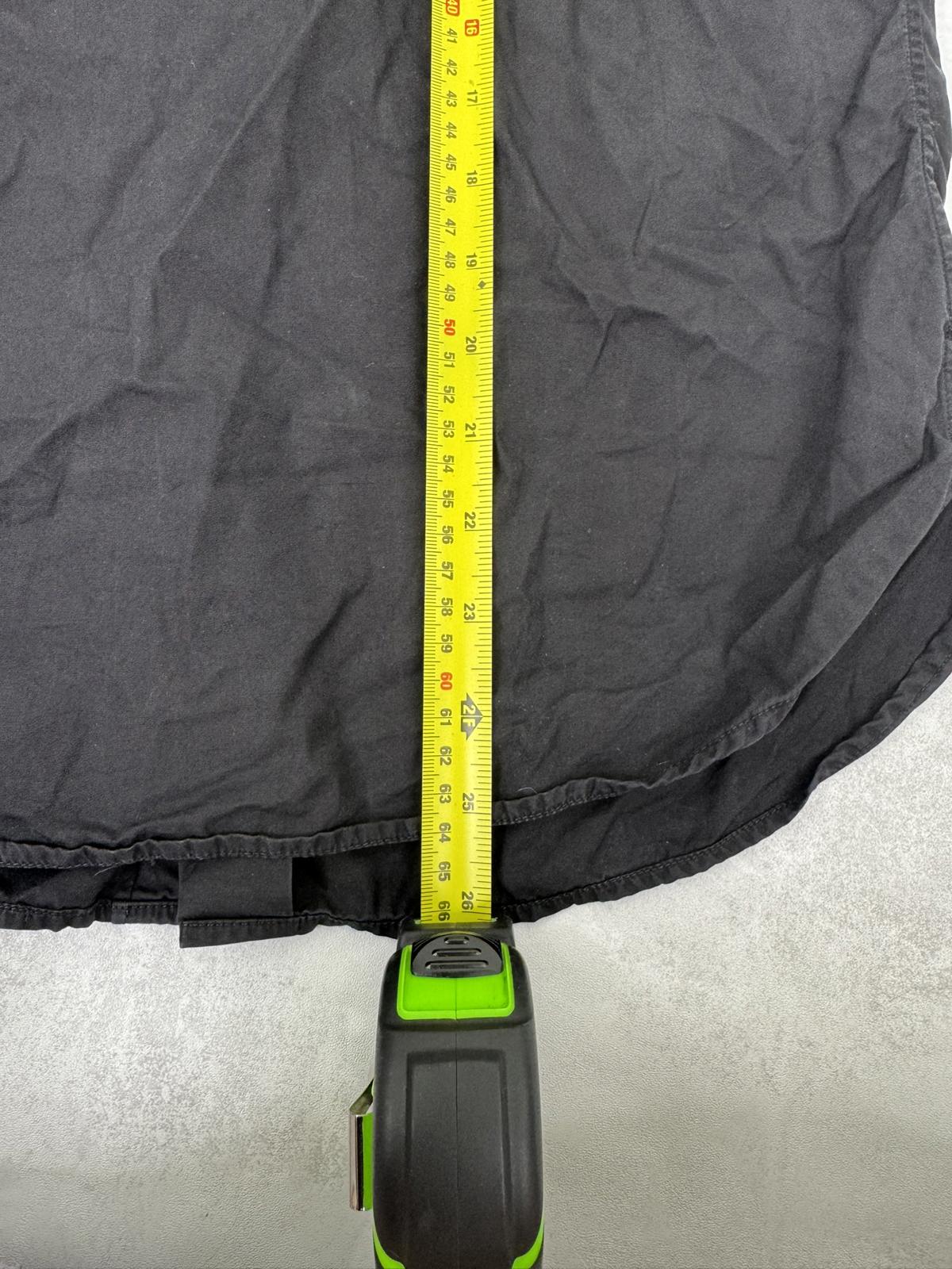 Saint Laurent uniform shirt long sleeve button up black tailored 100% cotton