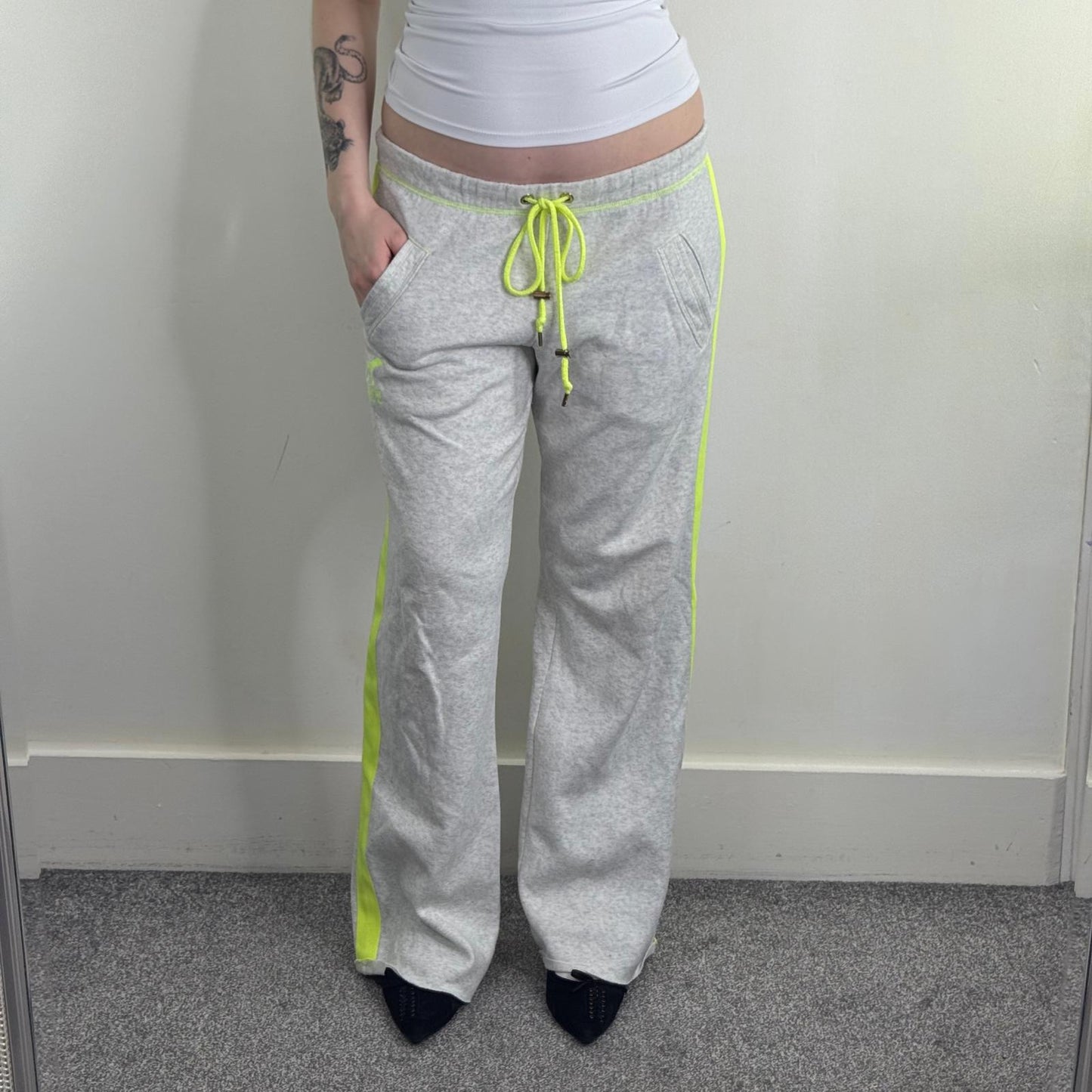 Vintage Victoria's Secret PINK joggers tracksuit bottoms baggy wide leg