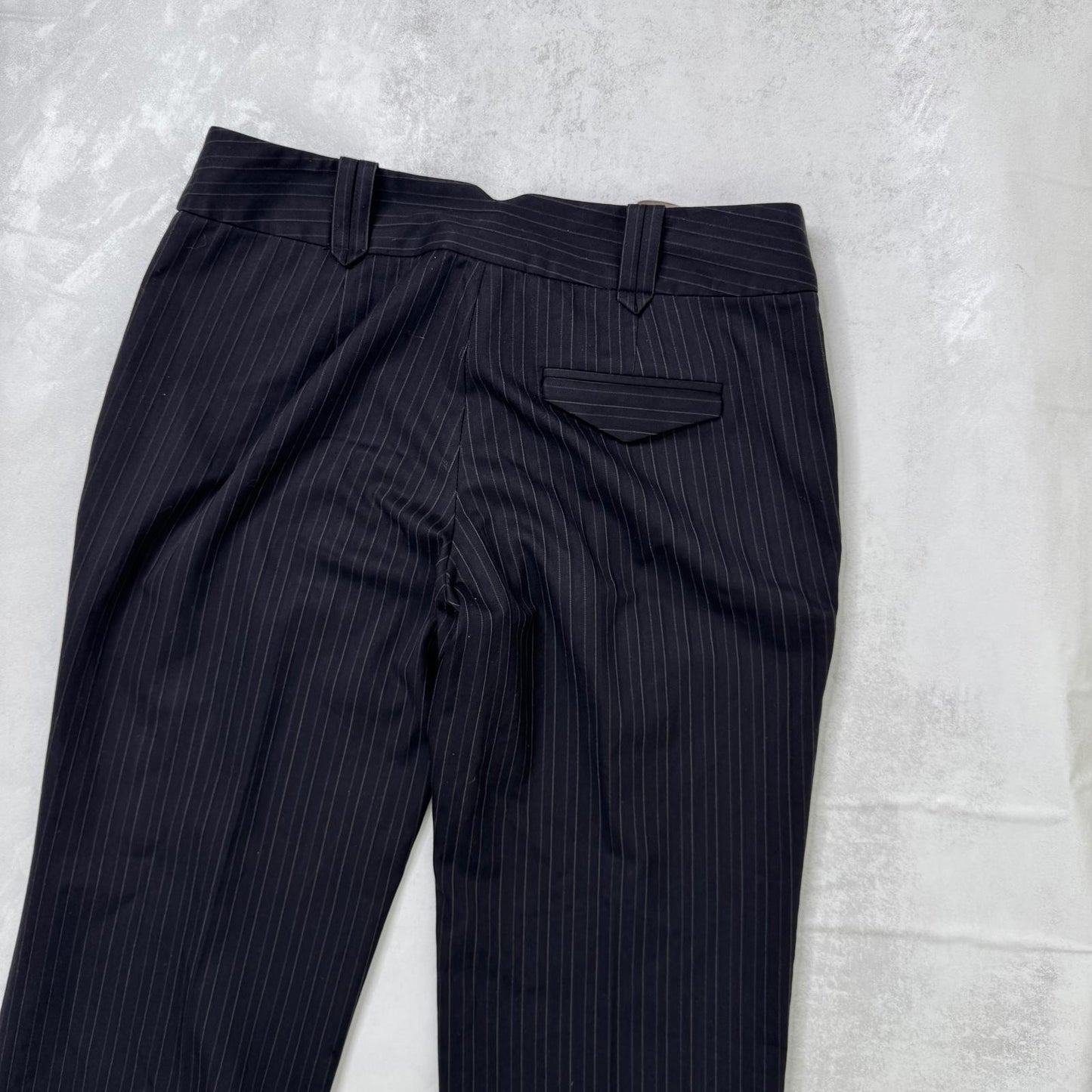 Y2K vintage low rise pinstripe tailored bootcut trousers pants stretchy