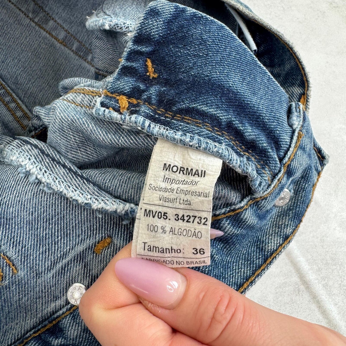 Y2K vintage low rise denim mini shorts mid blue wash 100% cotton