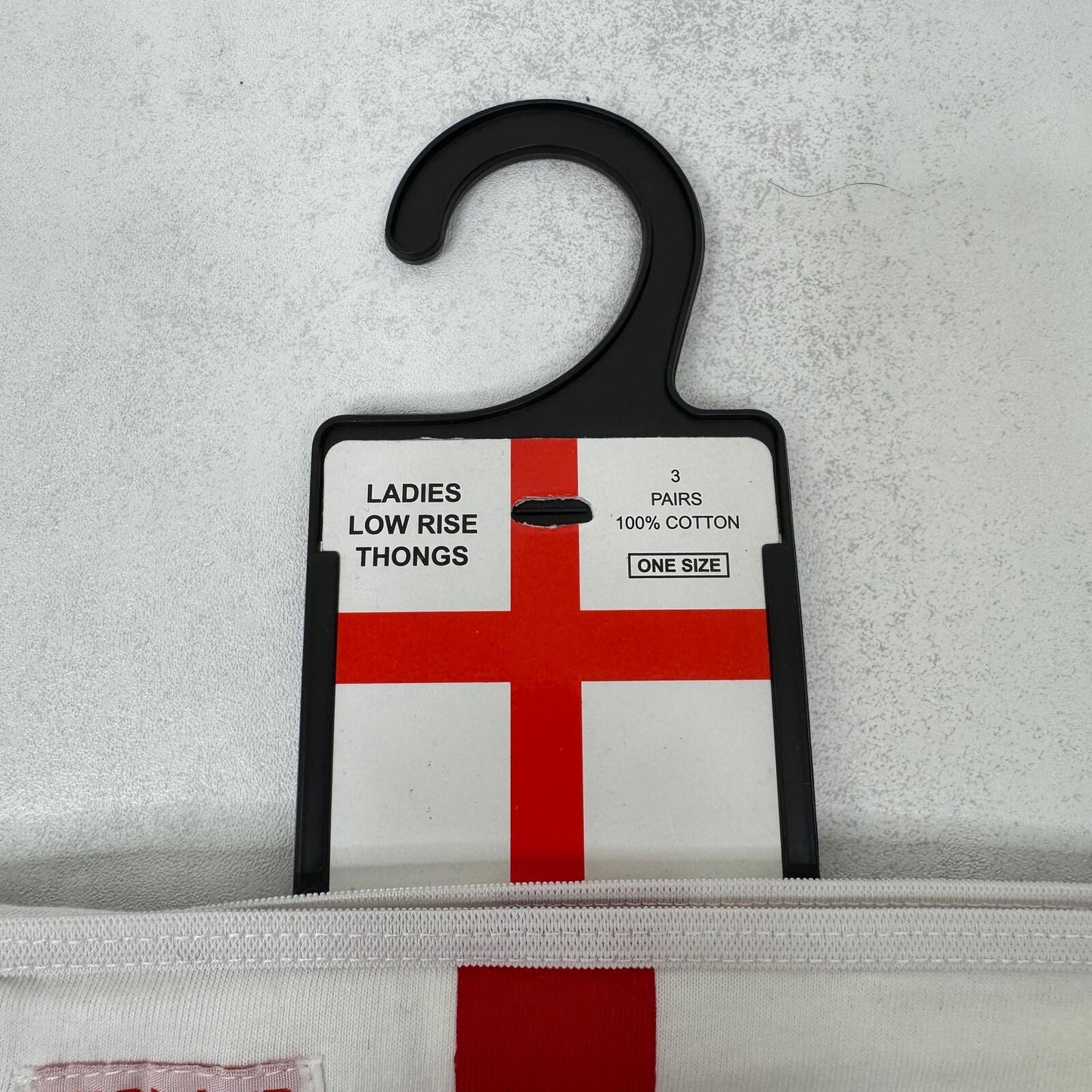 Y2K vintage England thong low rise football multipack of 3
