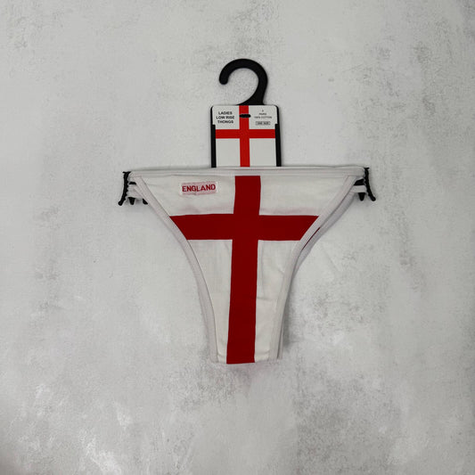 Y2K vintage England thong low rise football multipack of 3