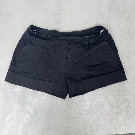 Y2K vintage cargo mini shorts low rise side pockets