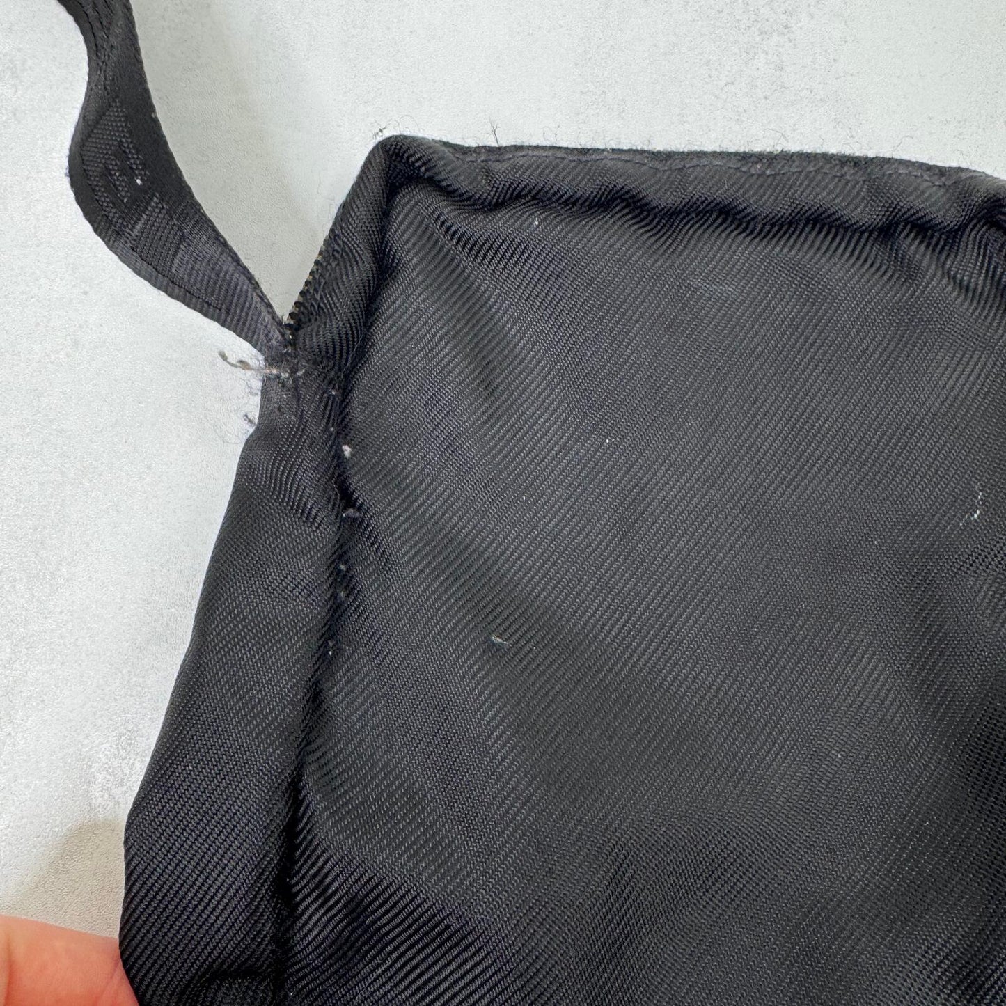 Y2K vintage Diesel cargo bag side messenger utility black