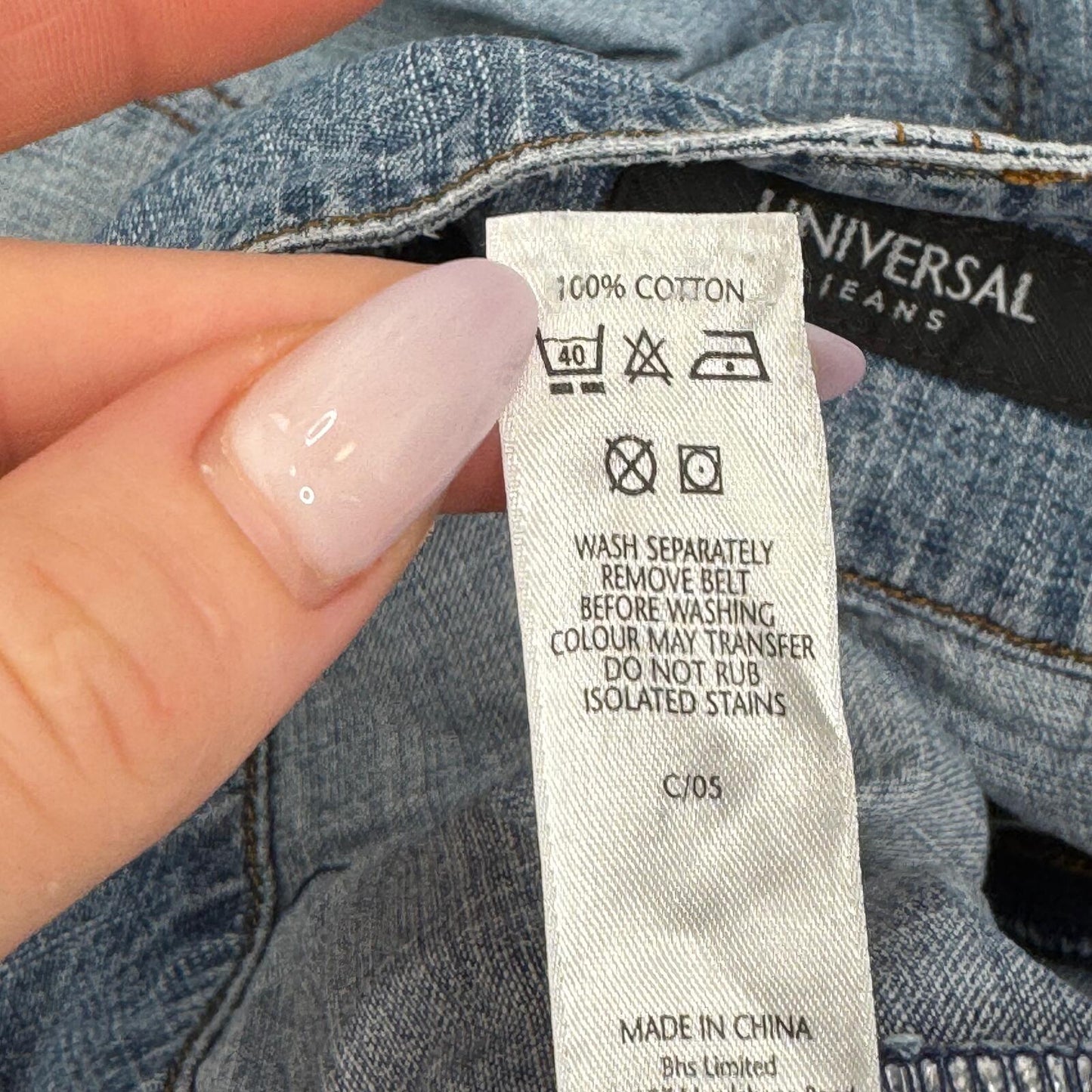 Y2K vintage denim maxi skirt light blue faded wash a line long full length