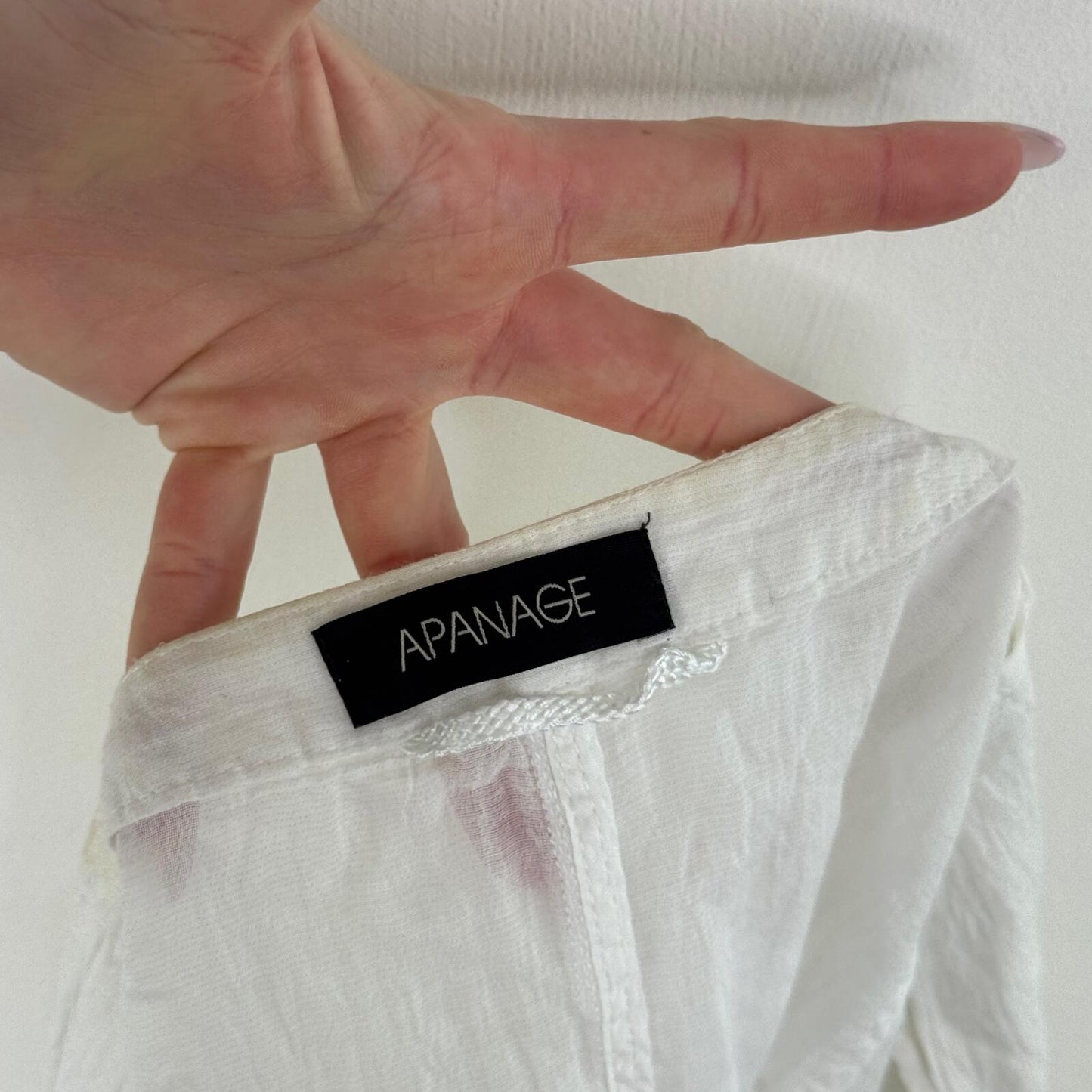 Y2K vintage blouse zip up long sleeve v neck sheer crinkle white silver