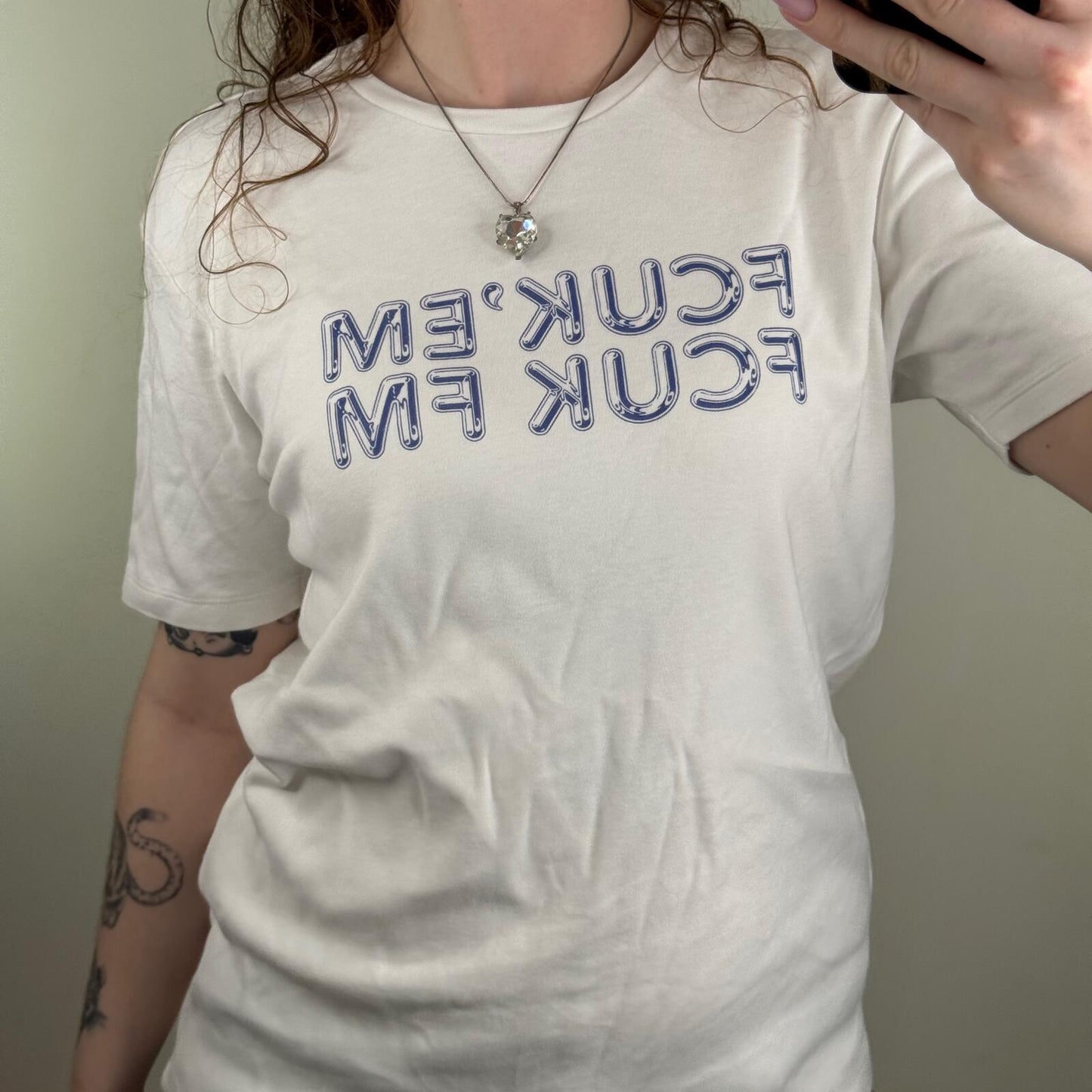 Y2K vintage FCUK t-shirt short sleeve top slogan unisex